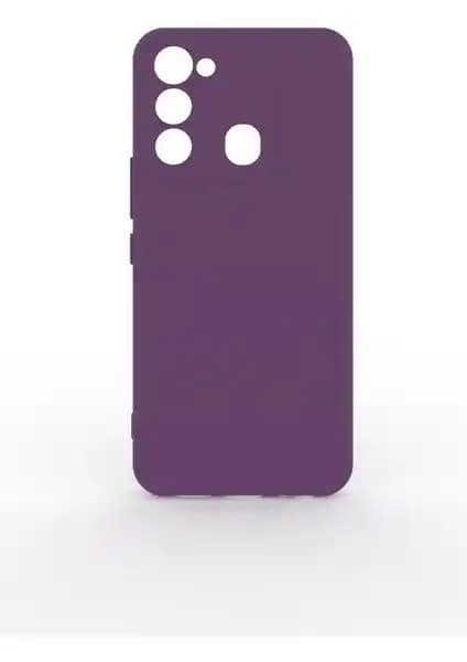 Eonaks Tecno Spark 8c Kılıf Kamera Korumalı Silikon Rubber Arka Kapak