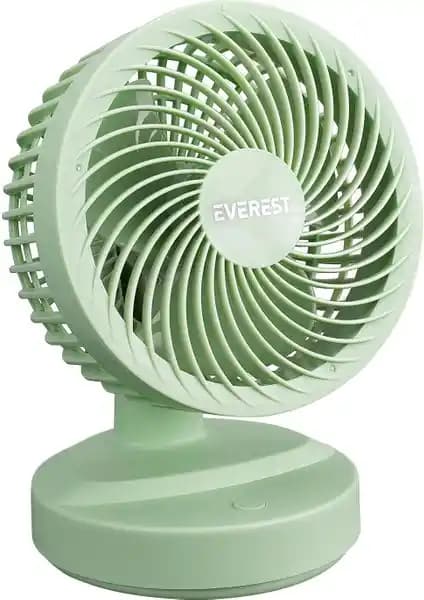 Everest EFN-508 Masaüstü Yeşil USB Fan: Şık ve Verimli Kişisel Serinlik Çözümü