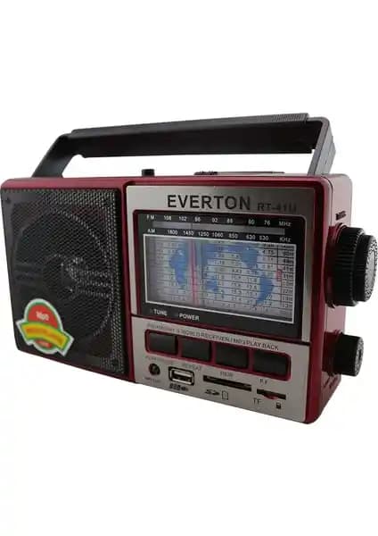 Everton RT-41U Çok Yönlü USB SD FM SW3 Radyo: Dayanıklı ve Portatif Müzik Cihazı