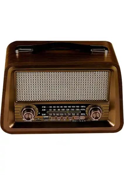 Everton RT-810 Şarjlı Nostaljik Radyo Modern Tasarım ve Çoklu Medya Özellikleriyle