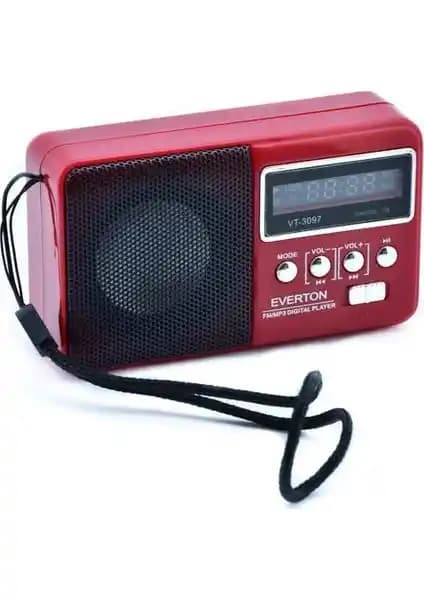 Everton VT-3097 Kırmızı Taşınabilir Çok Fonksiyonlu Radyo İncelemesi ve Kullanıcı Yorumları