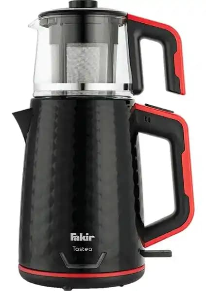 Fakir Tastea Çay Makinesi Black Red Modern Tasarım ve Kullanım Kolaylığıyla Öne Çıkıyor