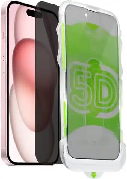 Fibaks Gizlilik Filtreli iPhone Ekran Koruyucu İnce ve Dayanıklı Tasarım