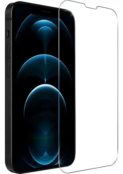 Fibaks iPhone 14 Pro/15/16 Ekran Koruyucu HD+ Glass Kavisli Tam Kaplama 9H Sertlik