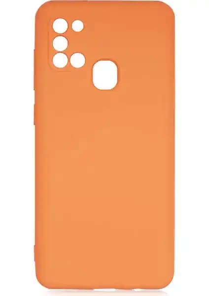 Galaxy A21S için Şık ve Dayanıklı Turuncu Kılıf Koruma ve Estetik Birlikte