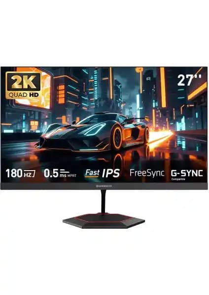 GameBooster GB-27F180QF: Yüksek Performanslı Oyun Monitörü Özellikleri ve Tasarımı