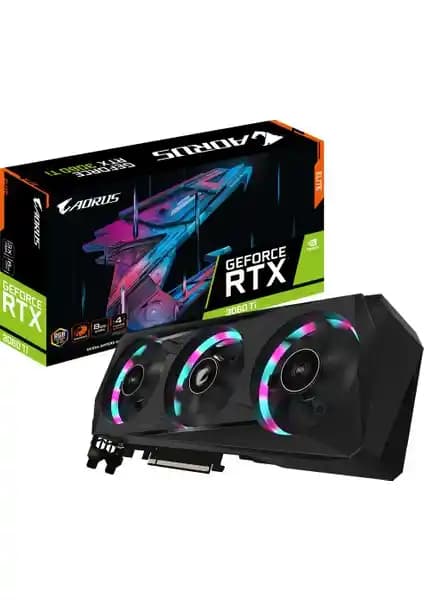 Gigabyte RTX3060 Ti Aorus 8GB 256 Bit Ekran Kartı Yüksek Performans ve Güçlü Özellikler