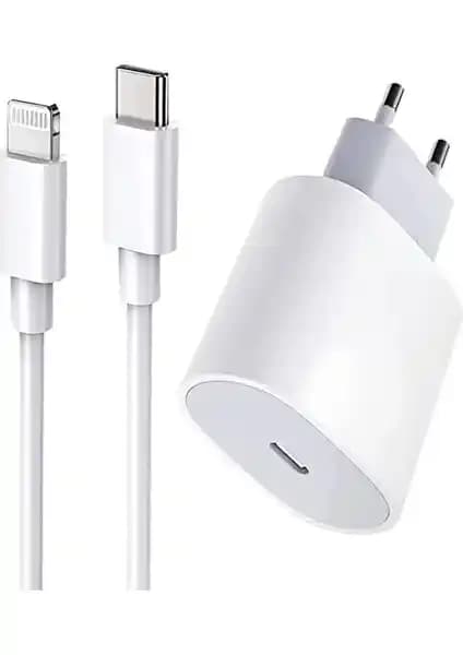 GLOBTEL iPhone Hızlı Şarj Adaptörü ve Kablo Seti: Güç ve Verimlilik Bir Arada