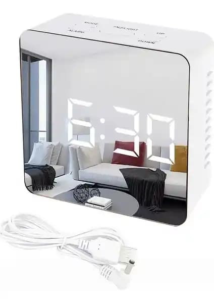 Gplus W562 Dijital Çok Fonksiyonlu Masa Saati: Modern Tasarım ve Çok Yönlü Kullanım Özellikleri