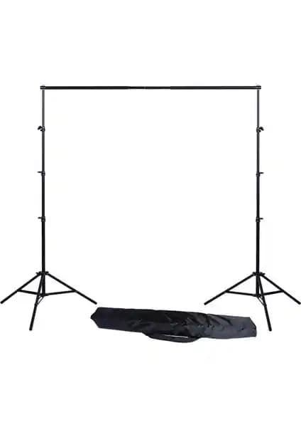 Greenbox Fon Stanı 2x3 Metre Profesyonel ve Taşınabilir Arka Plan Çözümü