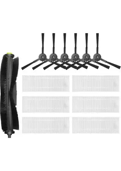 Gui Xulian 13 Parça Robotik Süpürge Yedek Parça Seti Performans ve Dayanıklılık İçin Uygun