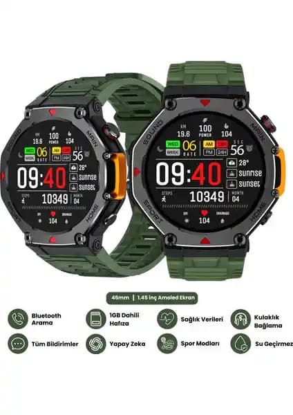 Harvox Watch Rx-4 Akıllı Saat: Sağlık ve Çok Yönlü Fonksiyonlarla Günlük Kullanım