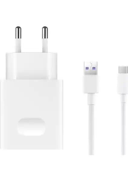 Huawei SuperCharge 12W Hızlı Şarj Adaptörü ve Type-C Kablo ile Güç ve Verimlilik