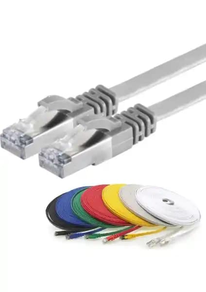 IRENIS CAT7 Yassı FTP Ethernet Kablosu: Yüksek Performans ve Dayanıklılık
