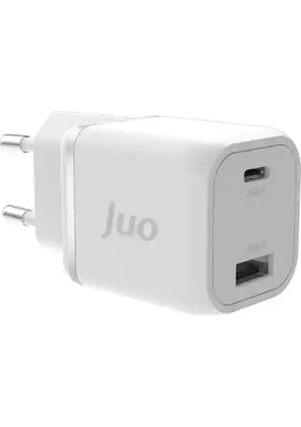 Juo 35W GaN USB-C ve USB-A Hızlı Şarj Cihazı Güçlü ve Taşınabilir Tasarımıyla Yenilikçi Çözüm