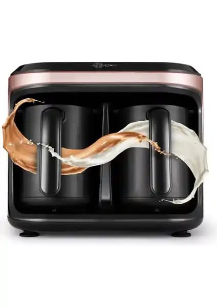 Karaca Hatır Hüps Duet Türk Kahve Makinesi Rosegold Modern Tasarım ve Çok Fonksiyonlu Kullanım