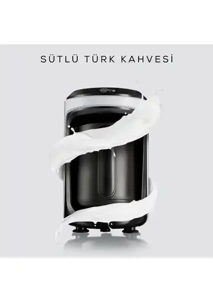 Karaca Hatır Hüps Sütlü Türk Kahve Makinesi Pearl White Güçlü Performans ve Şık Tasarım