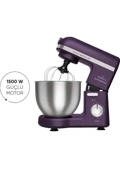Karaca Mastermaid Chef Stand Mikser Grape Purple 1500 W Güçlü ve Şık Mutfak Aleti