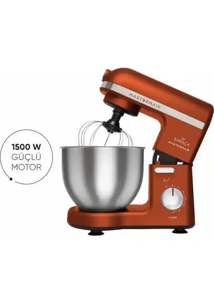 Karaca Mastermaid Chef Stand Mikser Sunburn 1500W: Güçlü ve Çok Yönlü Mutfak Aleti