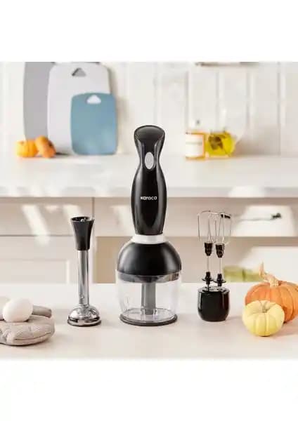 Karaca Profoodmix 3'lü Blender Seti Güçlü Motor ve Çok Yönlü Kullanım Özellikleriyle