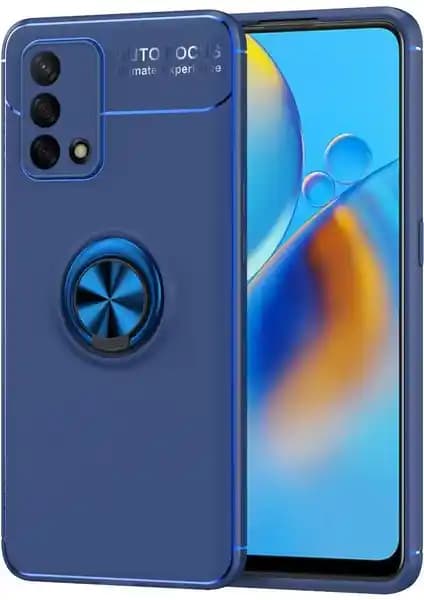 KNY Oppo A74 Yüzüklü Manyetik Silikon Kılıf: Estetik ve Koruma Sağlayan Akıllı Telefon Aksesuarı