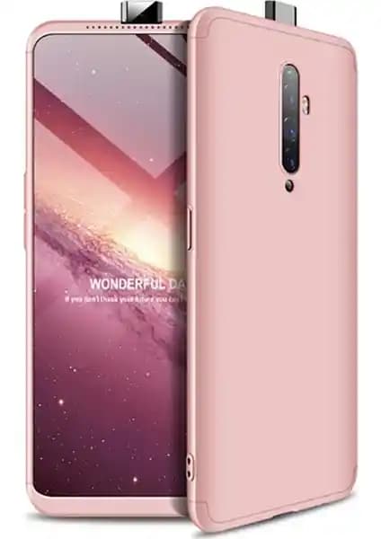 KNY Oppo Reno 2z Kılıf 3 Parça 360 Derece Koruma Şık ve Dayanıklı Tasarım