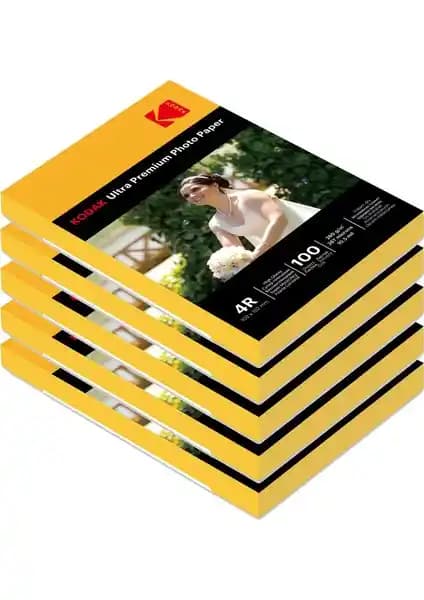Kodak 260 Gram 10x15 Parlak Fotoğraf Kağıdı Profesyonel ve Dayanıklı Baskı Çözümü