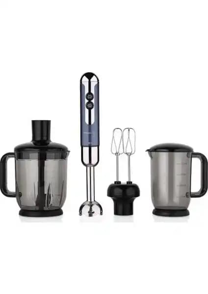 Korkmaz Mia Mega AzuraKrom Blender Seti: Çok Fonksiyonlu ve Yüksek Performanslı Mutfak Cihazı