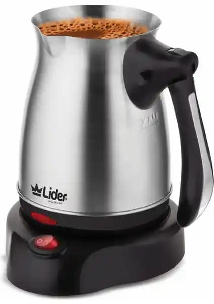 Lider LK-321 Fold Elektrikli Çelik Cezve: Pratik ve Şık Kahve Yapım Cihazı
