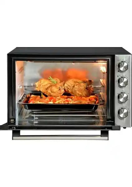 Luxell LX-9645 Piliç Çevirme Fonksiyonlu 70 Lt Turbo Midi Fırın Detaylı İnceleme