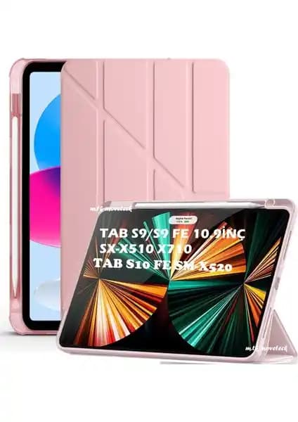 M.TK Moveteck Çok Fonksiyonlu Tablet Kılıfı Samsung Galaxy Tab S9 ve S10 Serisi için