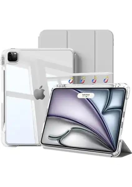 M.TK Moveteck iPad Pro 11 İnç M4 2024 Uyumlu Kılıfı Şık Tasarım ve Yüksek Koruma Sağlar