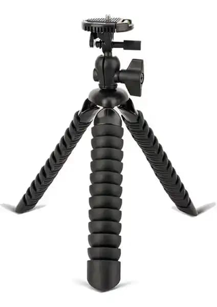 Microcase Akrobat Silikon Ayaklı Tripod ile Çok Yönlü Fotoğraf ve Video Çekimi