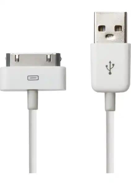 Mirax iPhone Uyumlu 4/4S/iPad/iPod Şarj ve Data Kablosu: Hızlı ve Güvenilir Bağlantı
