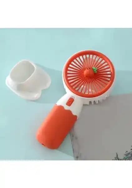 Monte Lua Şarjlı Mini El ve Masaüstü Fanı: Taşınabilir ve Güçlü Serinletici Çözüm