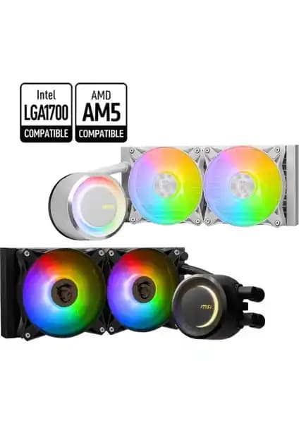 MSI MAG CORELIQUID E240: Yüksek Performanslı ve Estetik Sıvı İşlemci Soğutucu