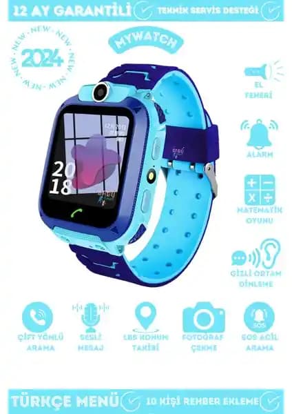 My Watch LBS Konumlu Akıllı Çocuk Takip Saati Güvenlik ve Teknoloji Birliği