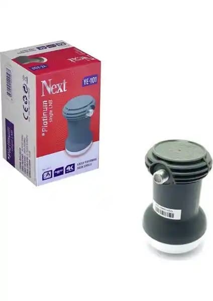 Next LNB Tekli Platinyum 0.1dB 3D 4K Uydu Alıcısı Yüksek Performans ve Güçlü Görüntü Kalitesi