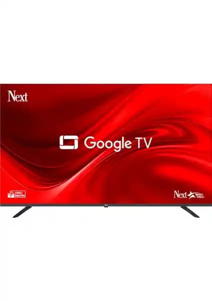 Next YE-55GFSG8 55 İnç 4K Ultra HD Google TV ile Gelişmiş Görüntü ve Ses Deneyimi