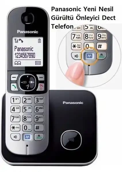 Panasonic KX-TG6811 Telsiz Telefon: Güçlü ve Kullanıcı Dostu Kablosuz İletişim Cihazı