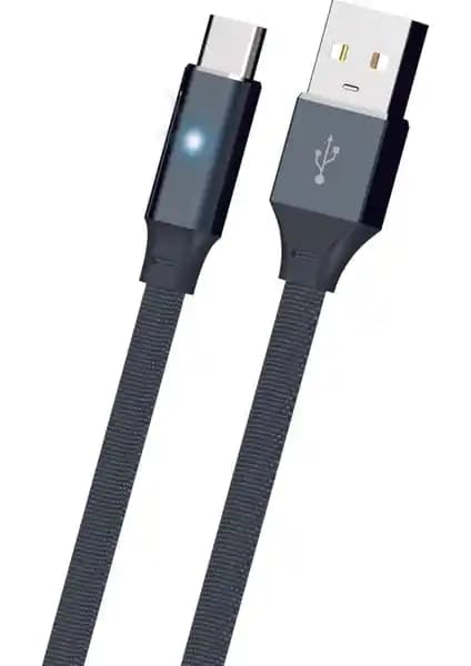 Polosmart PSM29 Type-C LED Uyarılı Şarj Kablosu: Hızlı ve Güvenilir Şarj Çözümü