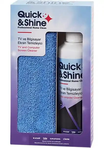 Quick&Shine TV ve Bilgisayar Ekran Temizleyici Ürün İncelemesi ve Kullanım Kılavuzu