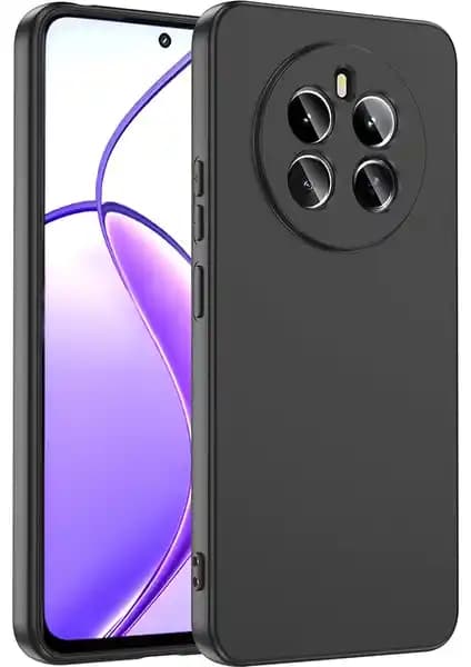Realme 12 İçin Kadifeli ve Şık Koruyucu Kılıf Modern Tasarım ve Yüksek Malzeme Kalitesiyle