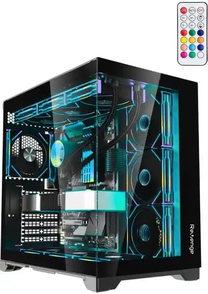 Revenge Supernova 7 RGB Fanlı ATX Kasası Geniş İç Hacim ve Estetik Tasarım