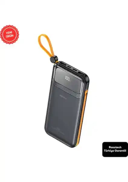 Rosstech RS-500 Powerbank: Yüksek Kapasite ve Güvenlik Özellikleriyle Öne Çıkan Taşınabilir Şarj Cihazı