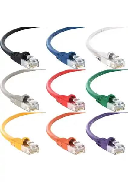 S-Link Cat6 Siyah Ethernet Kablosu 30 Cm Yüksek Hızlı ve Güvenilir Bağlantı Çözümü