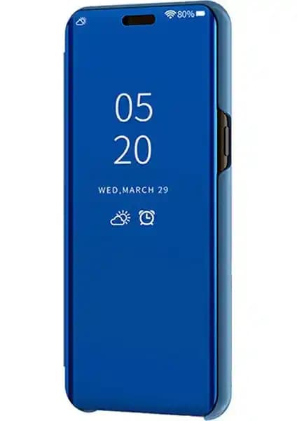 Samsung Galaxy A7 2017 için şık ve fonksiyonel aynalı kapaklı lüx kılıf seçeneği