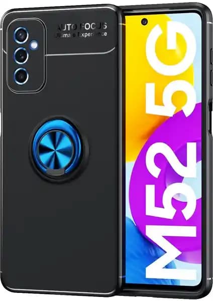 Samsung Galaxy M52 için Pilanix yüzüklü manyetik Ravel silikon kılıf detaylı inceleme ve özellikler