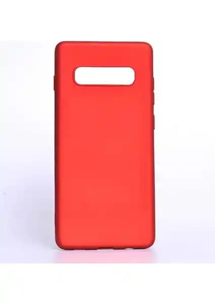 Samsung Galaxy S10 için Şık ve Dayanıklı Silikon Kırmızı Kılıf Ürün Tanıtımı ve Özellikleri