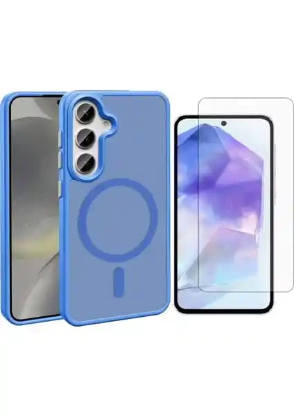 Samsung Galaxy S25 İçin Şık ve Güvenli Kılıf ile Nano Ekran Koruyucu Seti